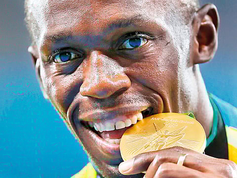 Usain Bolt spells out perfect ending to his story