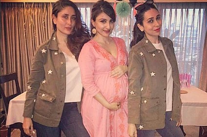 Inside Soha Ali Khan’s star-studded baby shower