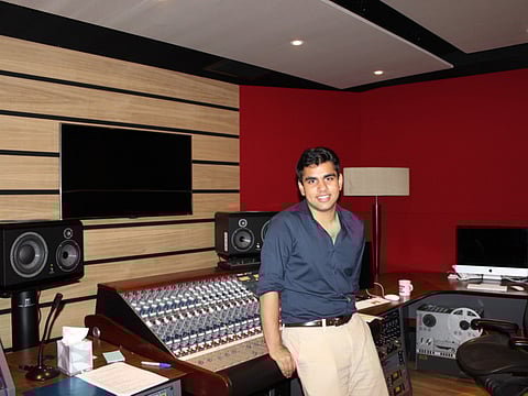 UAE teenager Hasan Malik records at Abbey Road