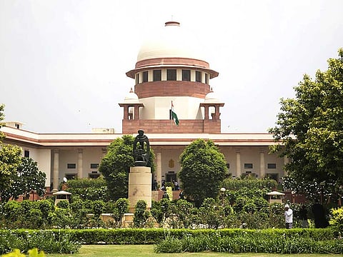 A file photo of the Supreme Court in New Delhi 