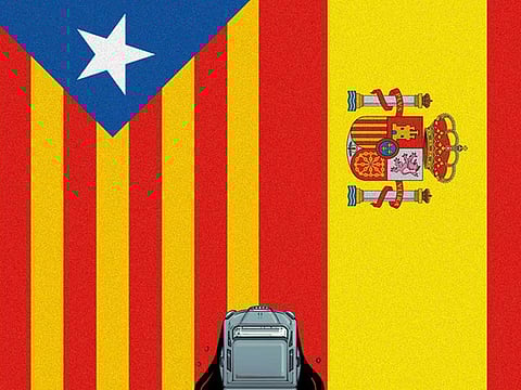 The scars that divide Spain