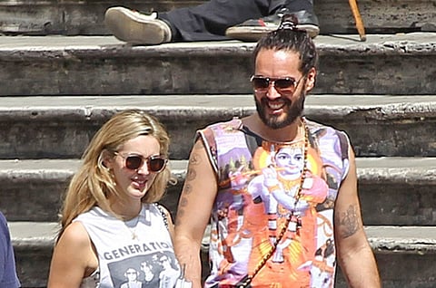 Russell Brand marries again with an Indian theme