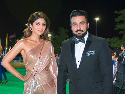 Actress Shilpa Shetty and husband Raj Kundra.