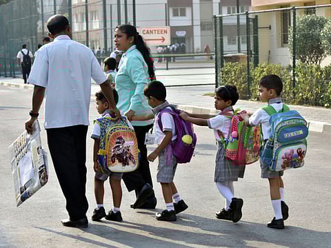 Students at a school in Abu Dhabi. Picture for illustrative purposes only.