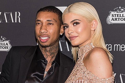 Tyga claims he is Kylie’s baby's daddy