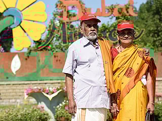 Globetrotting Indian tea seller couple visits Dubai