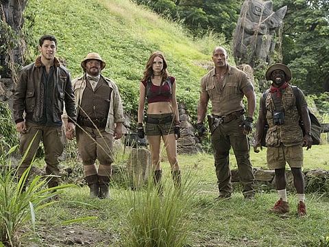 ‘Jumanji’ tops US box office over long weekend