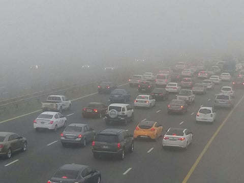 Heavy fog 