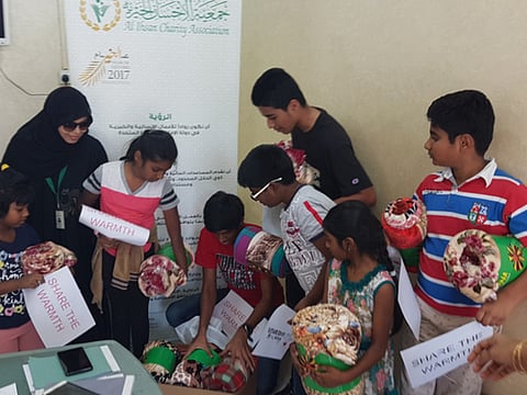 Dubai-based students donate blankets to those in need