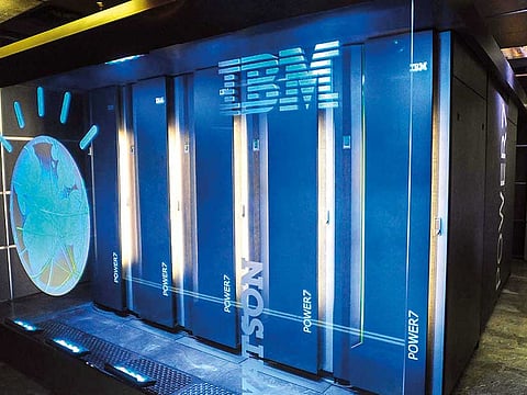 IBM’s Watson supercomputer. Photo for illustrative purposes