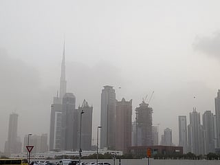 The National Centre of Meteorology (NCM) said that the weather will be partly cloudy in general, with blowing dust and a fall in temperatures.