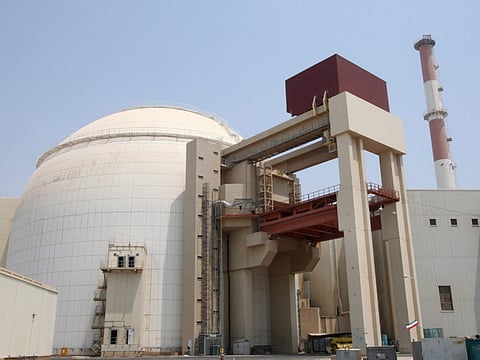 A file picture dated August 21, 2010 shows a general view of the Iranian nuclear power plant in Bushehr, southern Iran. 