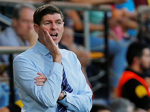 Rangers manager Steven Gerrard 