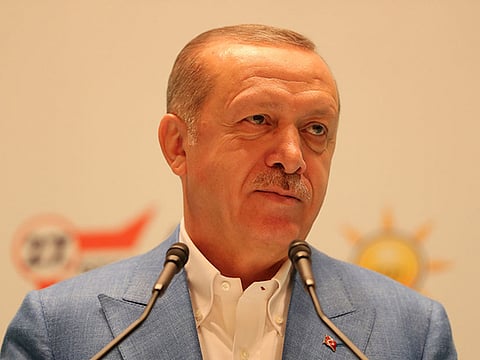 Turkish president Recep Tayyip Erdogan