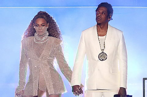 Beyonce, Jay Z appear at cancer charity event