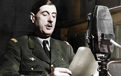 The legacy Charles de Gaulle left in London