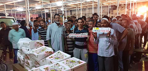 Hundreds of workers treated on World Food Day in Dubai