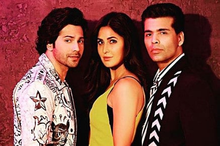 Varun Dhawan, Katrina Kaif sip ‘Koffee with Karan’