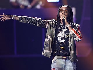 Quavo goes solo, but with lots of friends
