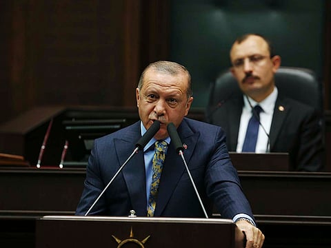 Turkey's President Recep Tayyip Erdogan 