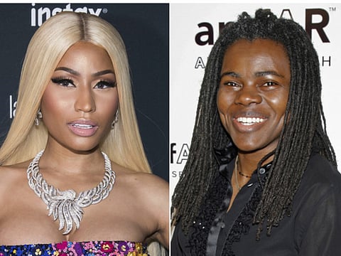 Nicki Minaj and Tracy Chapman.