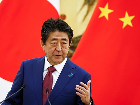 Japanese Prime Minister Shinzo Abe