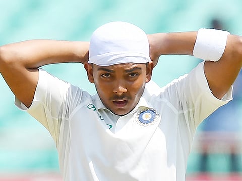 Prithvi Shaw