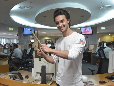Aayush Sharma brings dance moves to Gulf News