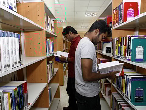 Back to the campus... UAE's universities are geared to host students from all over. 