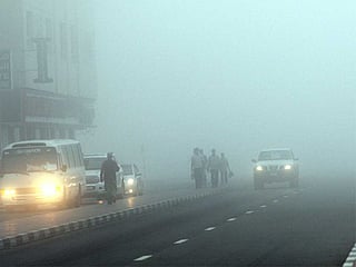 Road speed reduced to 80 km/h during bad weather in Abu Dhabi