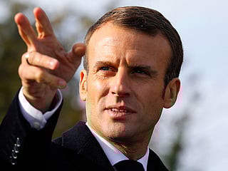 Is Macron girding up for leadership?
