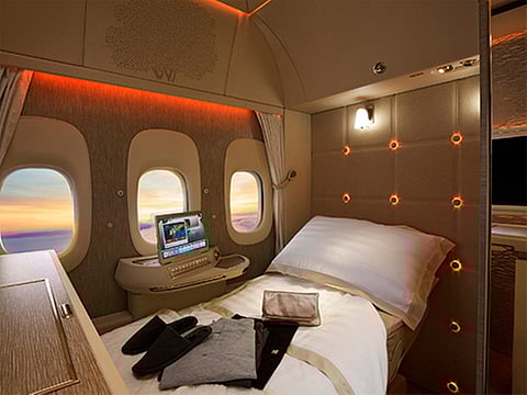 A tour inside Emirates' new first class cabin