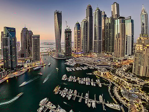 A view of the Dubai Marina. Investors with a completed home worth Dh5 million and more can apply for the 5-year residency visa. Applications need to be submitted at ‘Cube’ service centre.