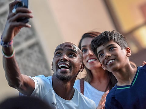 ‘Beat doubt’ Mo Farah tells Dubai Fitness Challenge