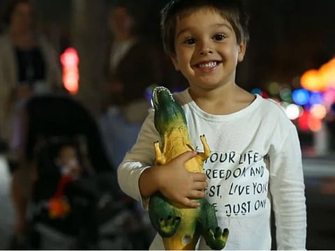 What draws kids to Dubai Garden Glow?