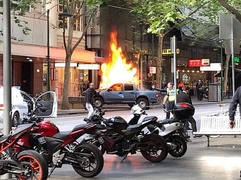 Multiple people were hurt in a rush hour stabbing incident in Melbourne's central district