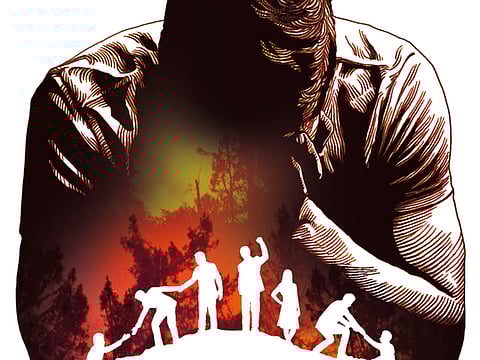 How California wildfire united people