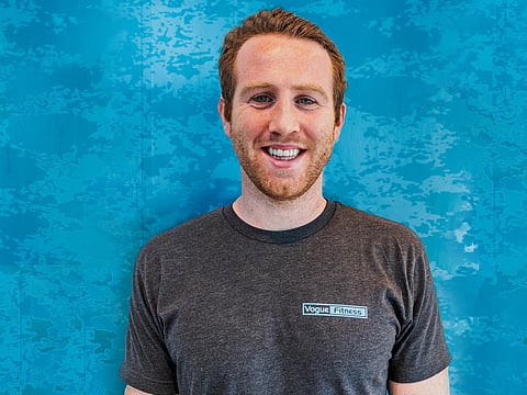 Sam Bolger, Head Coach and Location Manager for Vogue Fitness’ Al Raha branch