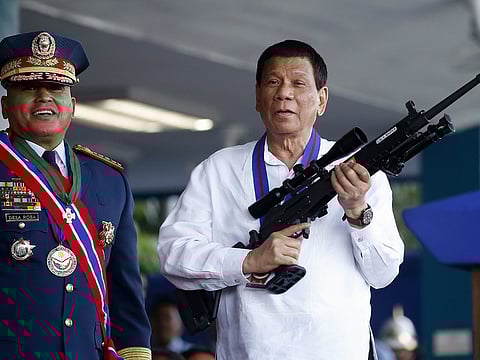 Philippine President Rodrigo Duterte
