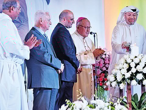 St Mary’s Catholic Church, Dubai, recently organised a seminar as part of its Year of Zayed celebrations. The seminar was inaugurated by Osama Al Rahma and speakers included Archbishop Francisco Padilla, Vatican Ambassador to UAE; Assaf Doumit, Lebanese Consul General and Fr Lennie Connully, head of the parish, who paid tributes to Shaikh Zayed. The Year of Zayed song composed by the church’s youth band was played at the seminar.