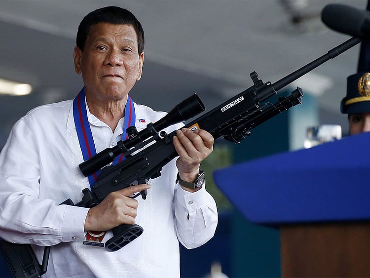 Philippine President Rodrigo Duterte d0901