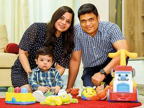 Nisha D’Souza and her son Kyle