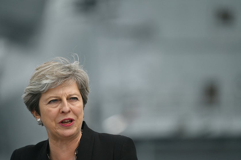 Britain's Prime Minister Theresa May
