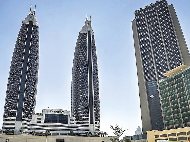 The Damac Towers on Shaikh Zayed Road