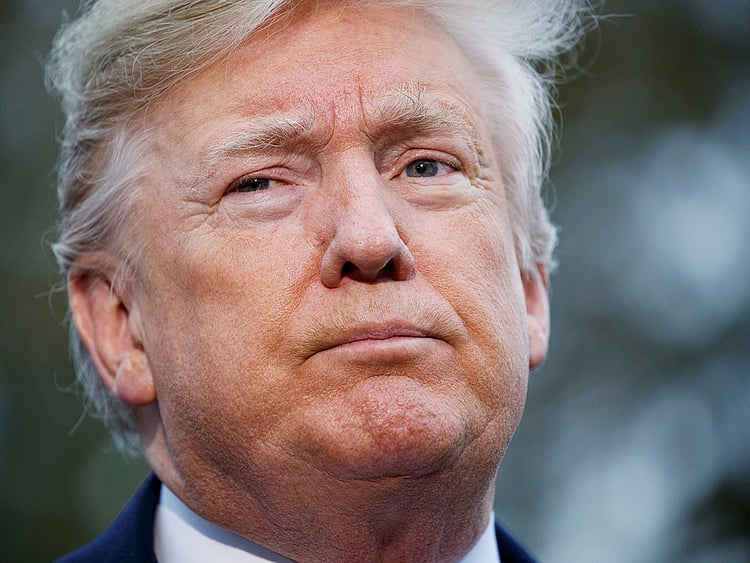 US President Donald Trump