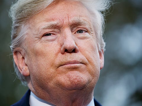 US President Donald Trump. 