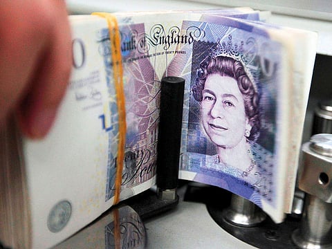 For illustrative purposes only. Cash bundles are always left in plain sight such as on pavements and discovered by random members of the public