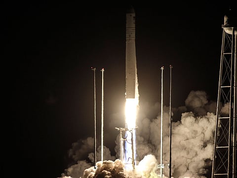 Launch image from Wallops Flight Facility in Virginia, USA.