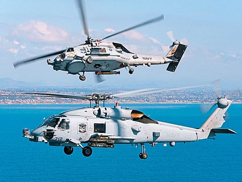 India wants the multi-role MH-60 Romeo anti-submarine helicopters — deemed the most capable naval helicopter available today — for an estimated cost of $2 billion.