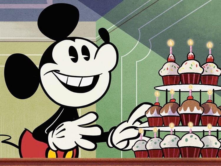 tab  Mickey Mouse 90th anniversary